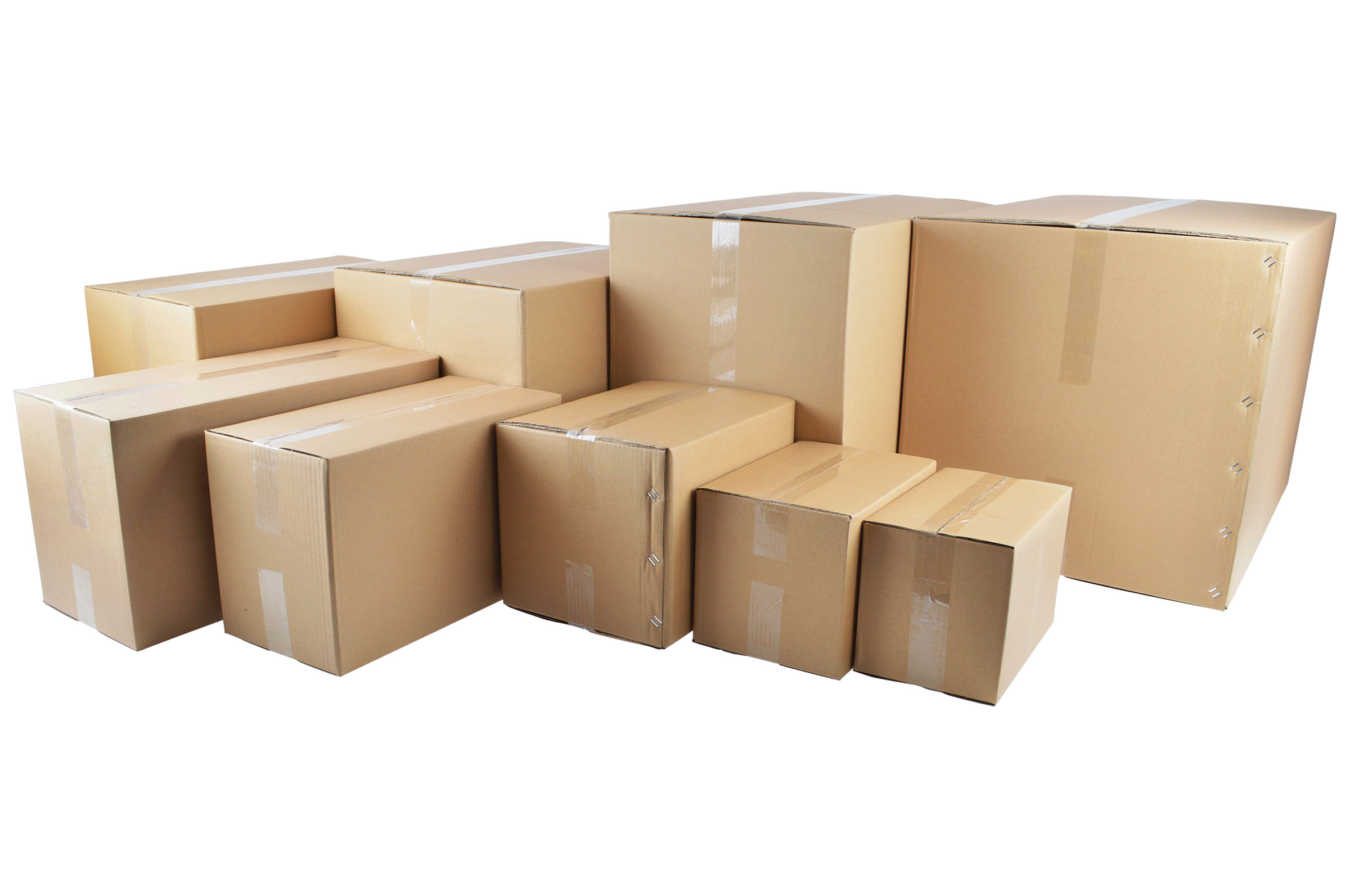 Cajas de cartón para Mudanzas Envío y Almacenamiento, Neutras sin