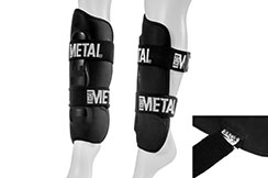 Espinilleras (XL) - MB211, Metal Boxing (Ligeramente rota)