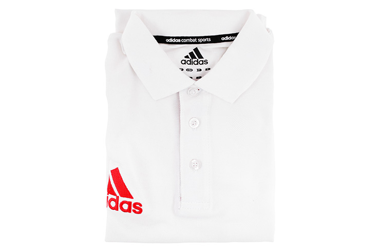 Polo de manga corta, Community Line, blanco talla S - ADITS332, Adidas