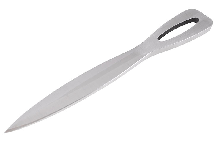 Faca de lançamento - lâmina Metade tesoura, lote de 3 (20 cm)