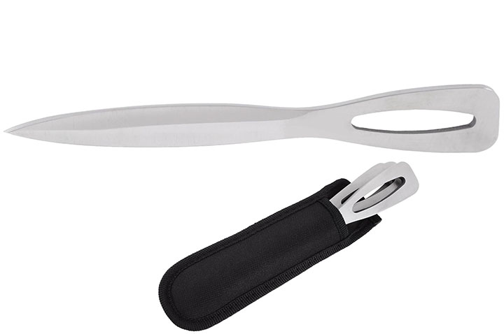 Faca de lançamento - lâmina Metade tesoura, lote de 3 (20 cm)