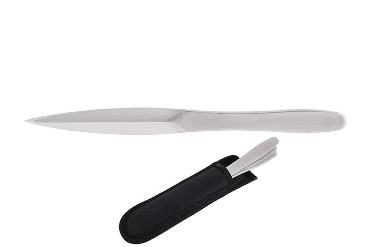 Cuchillo de lanzamiento, Acero Inoxidable - Lepestok, Set de 3 (21,5 cm)