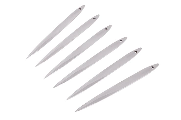 Aiguilles de lancer, Acier Inox - Lepestok, Lot de 6 (19 cm)