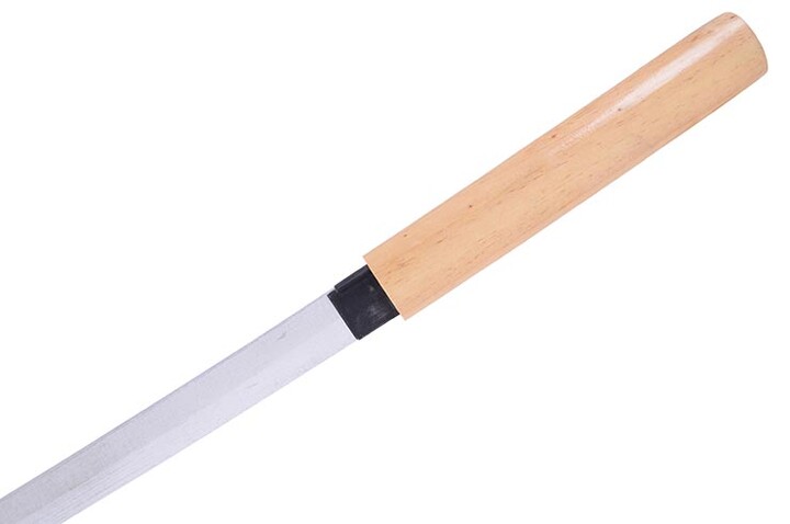 Katana Shirasaya em madeira – reta e sem guarda