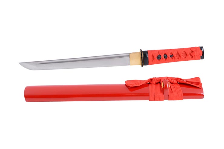 Tanto Bushido, Akane - Blade with fuller, Sharpened