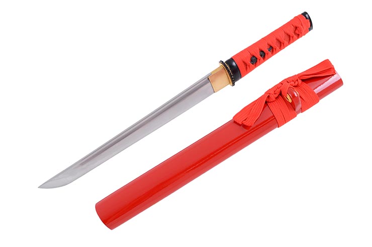 Tanto Bushido, Akane - Blade with fuller, Sharpened