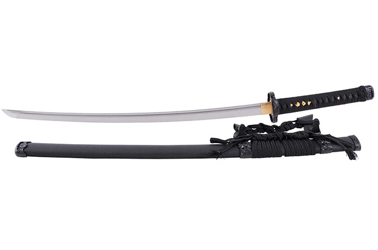 Katana Tachi Bushido, Kokuei - Acero de Damasco, Afilada