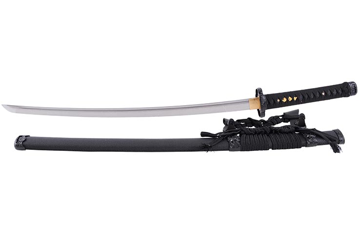 Katana Tachi Bushido, Kokuei - Aço Damasco, Afiado