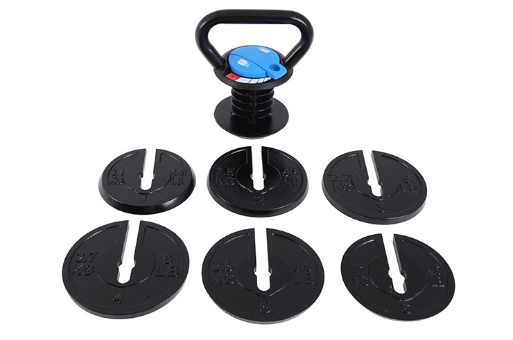 Kettlebell con peso ajustable, NineStars