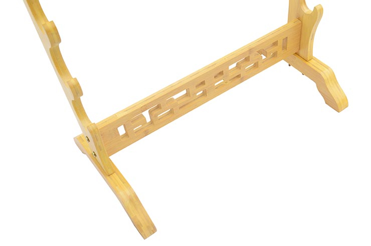 Rack en bois pour 8 armes, Vertical