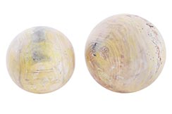 Taiji ball, Raw wood, little flaws