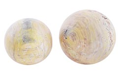 Taiji ball, Raw wood - Chinese elm