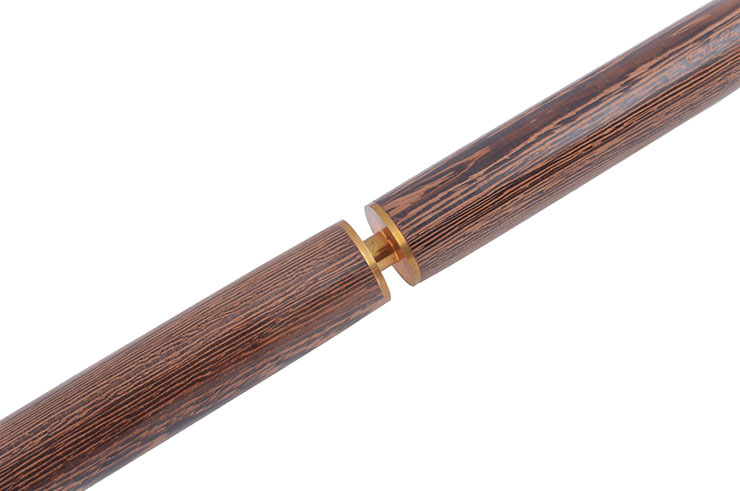 Staff for Qi Gong, Dismantable - Wenge Wood