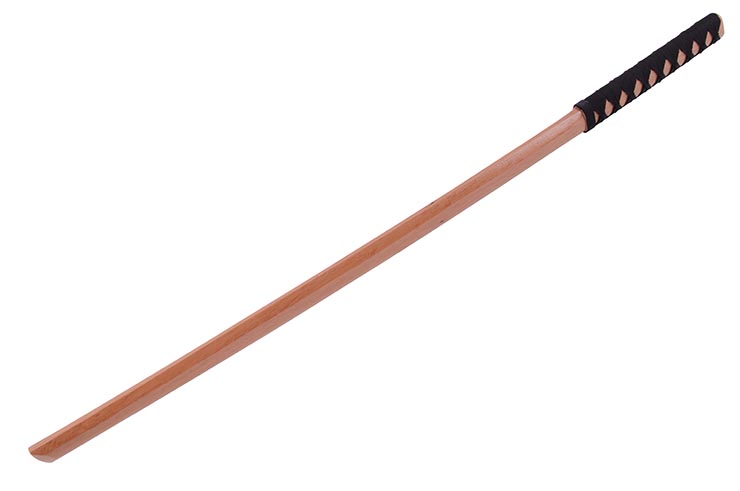 Bokken con Mango trenzado, Katana de Madera - Modelo pesado (700gr)