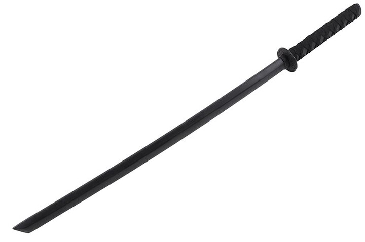 Bokken com punho trançado, Katana de madeira - Modelo pesado (700 g)