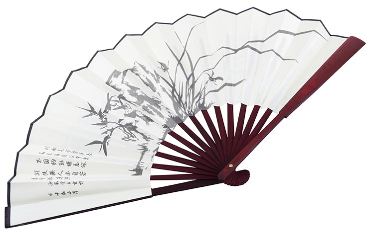 Fan, Traditional - Spring awakening, Bamboo