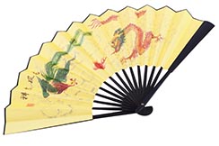 Fan, Traditional - Zodiac fight, Bamboo
