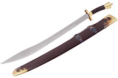 Sable Sanhuang, Acero Inoxidable, Taiji - Rigido (acabado tradicional)