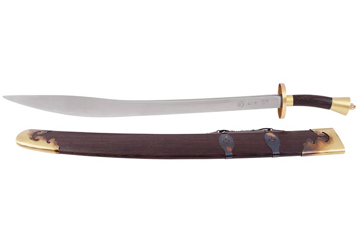 Sable Sanhuang, Acero Inoxidable, Taiji - Rigido (acabado tradicional)