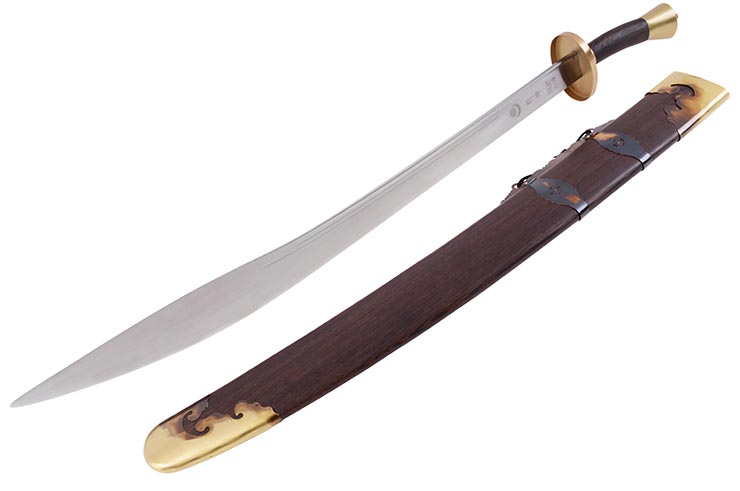 Sable Sanhuang, Acero Inoxidable, Taiji - Rigido (acabado tradicional)