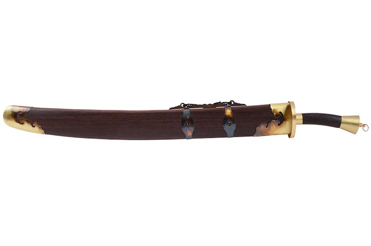 Sable Sanhuang, Acero Inoxidable, Taiji - Rigido (acabado tradicional)