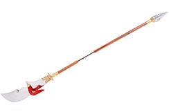 Dismantable Guan Dao Halberd, Small Guard - Rigid (veiled shaft)
