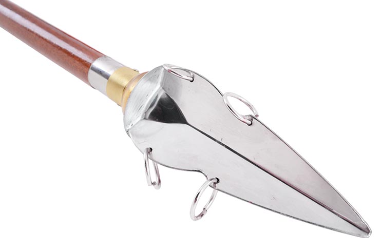 Dismantable Guan Dao Halberd, Thick guard - Rigid
