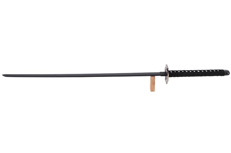 Katana realista, Guardia cuadrada, Baohu - Réplica de Bambú