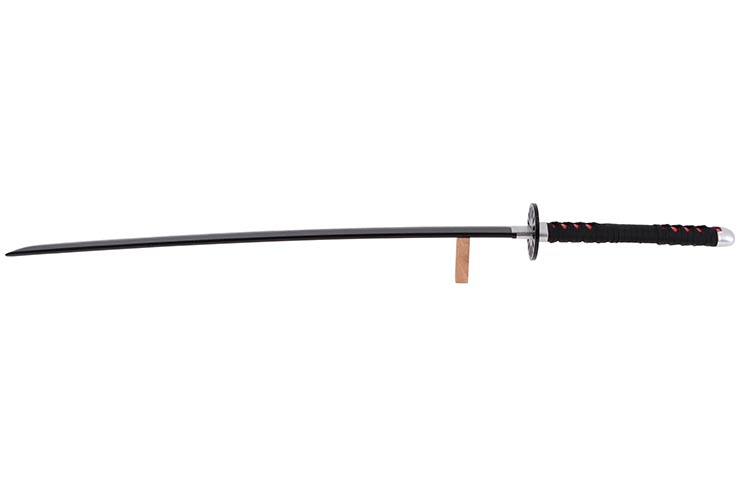 Realistic Katana, Red handle, Baohu - Bamboo Replica