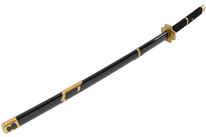 Katana realista, guarda Quadrado, Baohu - Réplica Bambu
