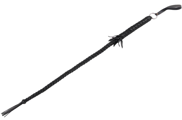 Cravache en cuir, Wushu (70cm)