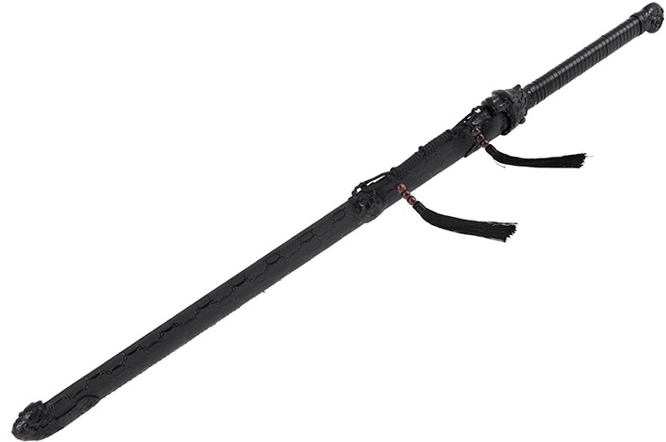 Ninja sword, Two-handed - Hu yan, Rigid Semi-Sharp