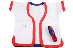 Chaqueta de Lucha Reversible, 100% Algodón (teñido)
