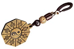 Porte clés, Ba Gua - Les 8 Trigrammes du Yijing