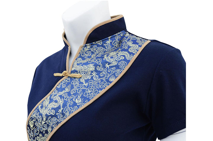 Haut Chang Quan, Motifs appliqués - Coton haut de Gamme
