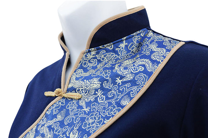 Haut Chang Quan, Motifs appliqués - Coton haut de Gamme