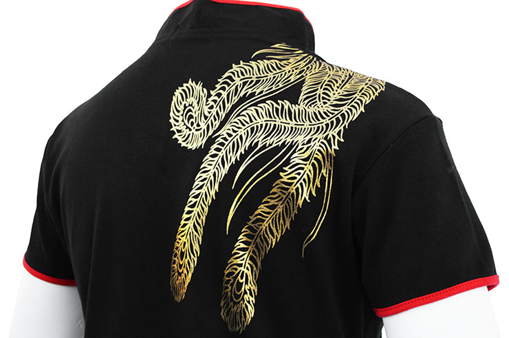 Chang Quan, Phoenix & Dragon Top - Premium Cotton