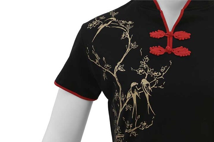 Vestido Chang Quan, Flor de Cerezo - Algodón de primera calidad