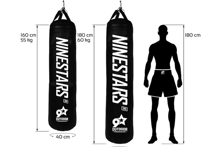 Saco de pancada para exterior - Titan, 100% Personalizável | NineStars®