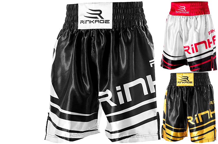 Pantalones cortos de boxeo ingleses, Satin - Hector, Rinkage