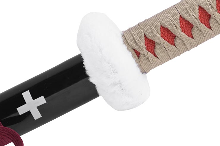 Katana Kikoku, Lei Trafalgar, Trança Bege - One Piece