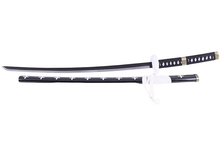 Katana Kikoku, Trafalgar Law, Trança Preta - One Piece