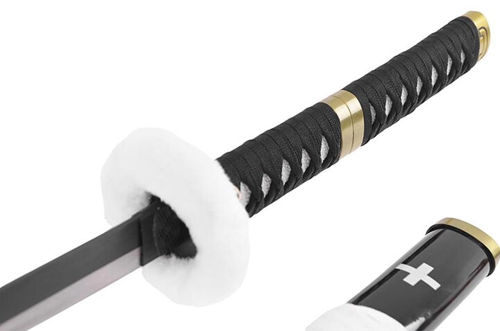 Katana Kikoku, Trafalgar Law, Trança Preta - One Piece
