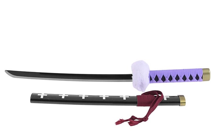Tanto Kikoku, Trafalgar Law, Trenzado Morado - One Piece