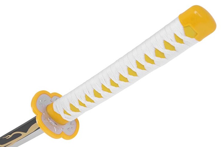 Katana com lâmina de madeira, Zenitsu - Matador de Demónios