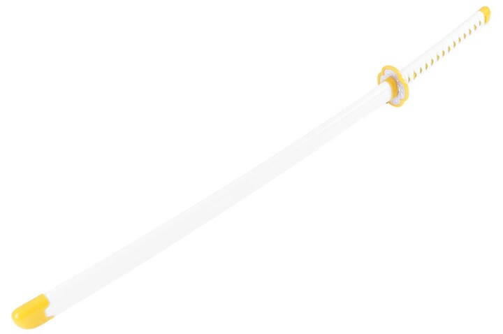 Katana com lâmina de madeira, Zenitsu - Matador de Demónios
