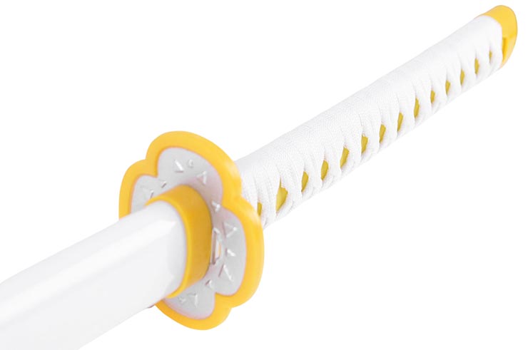 Katana com lâmina de madeira, Zenitsu - Matador de Demónios