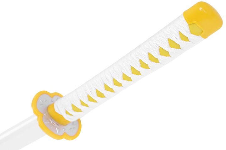 Katana com lâmina de madeira, Zenitsu - Matador de Demónios