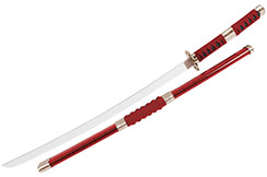 Katana with wooden blade, Sandai Kiketsu, Zoro - One Piece