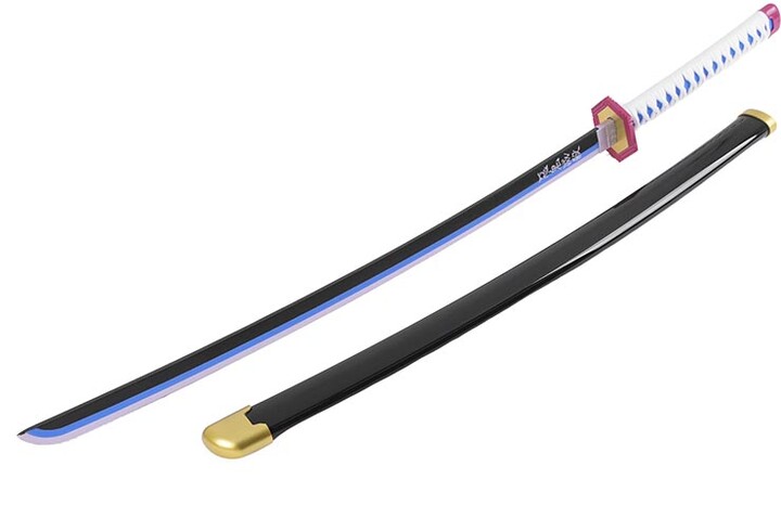Katana com lâmina de madeira, Giyu Tomioka - Demon Slayer